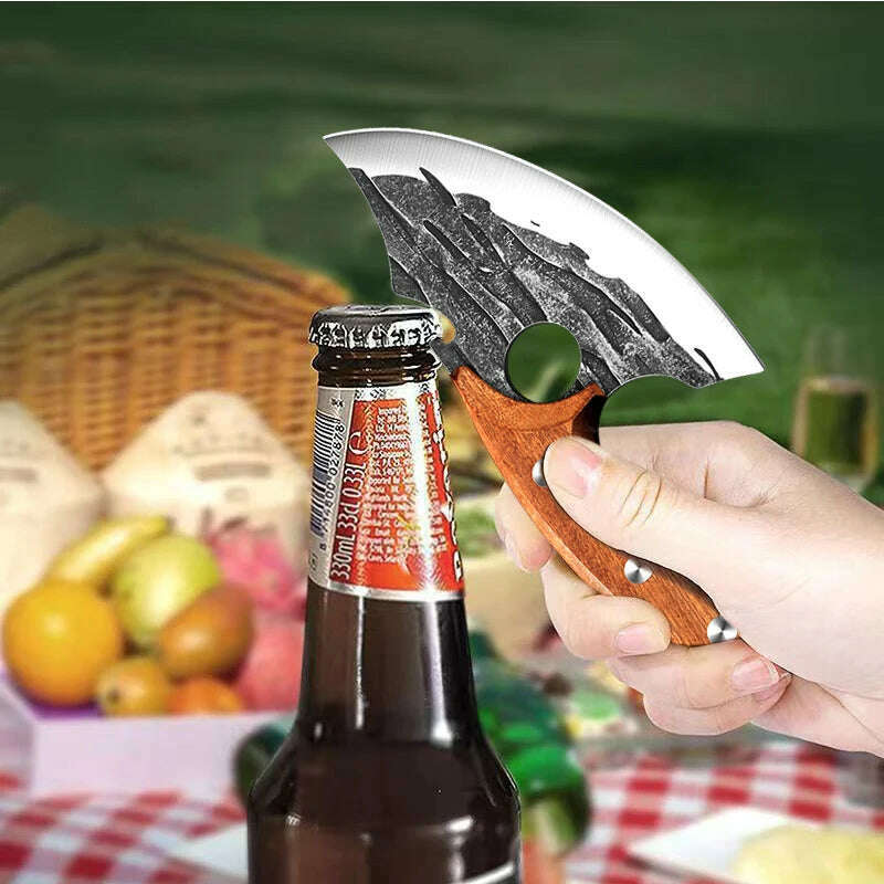 Stainless Steel Kitchen Meat Cleaver Butcher Peeling Boning Knife Fish Fillet Knife Vegetable and Fruit Slicing Knife - KIMLUD