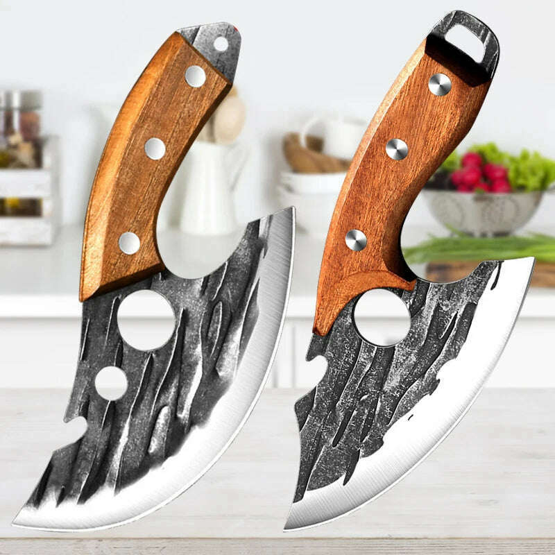 Stainless Steel Kitchen Meat Cleaver Butcher Peeling Boning Knife Fish Fillet Knife Vegetable and Fruit Slicing Knife - KIMLUD