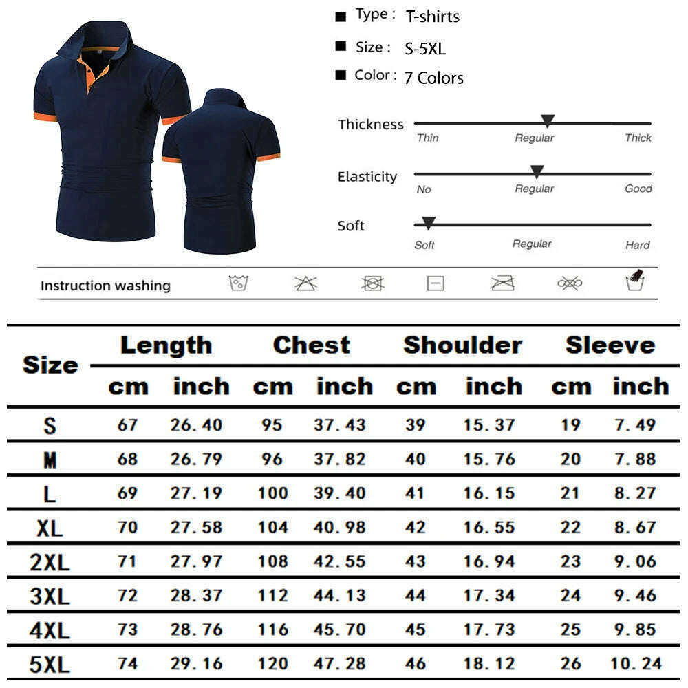 Summer New Men's Collar Hollow Short-sleeved Polo Shirt Breathable Business Fashion T-Shirt Male Brand Clothes - KIMLUD