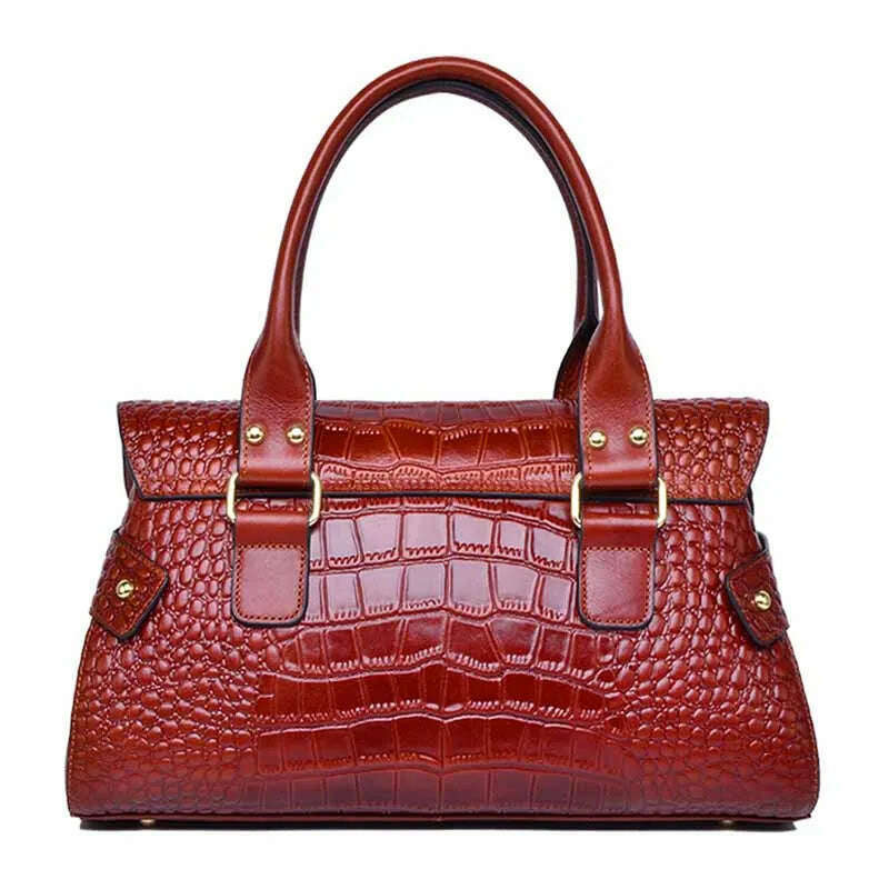 KIMLUD, SUWERER luxury bag Genuine Leather women's bag 2022 trend famous brand luxury designer handbag real leather Female bag, KIMLUD Womens Clothes