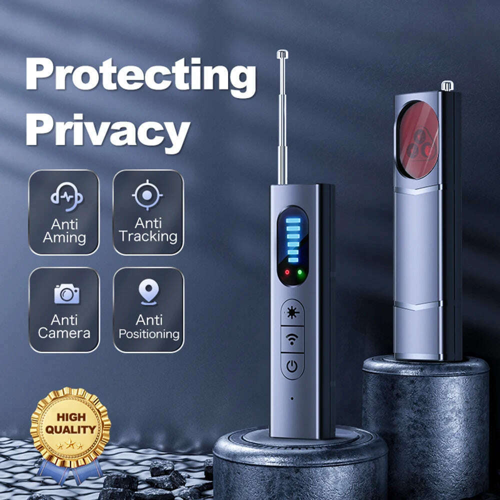 T15 Camera Detector Wireless Signal Infrared Scanner Anti-location Detector Professional GPS Search Devices Security Protection - KIMLUD