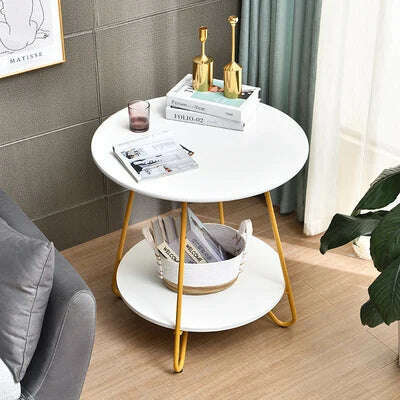 KIMLUD, Tea table modern minimalist wind small apartment living room home small table bedroom online celebrity advanced, KIMLUD Womens Clothes