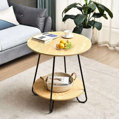 Tea table modern minimalist wind small apartment living room home small table bedroom online celebrity advanced - KIMLUD