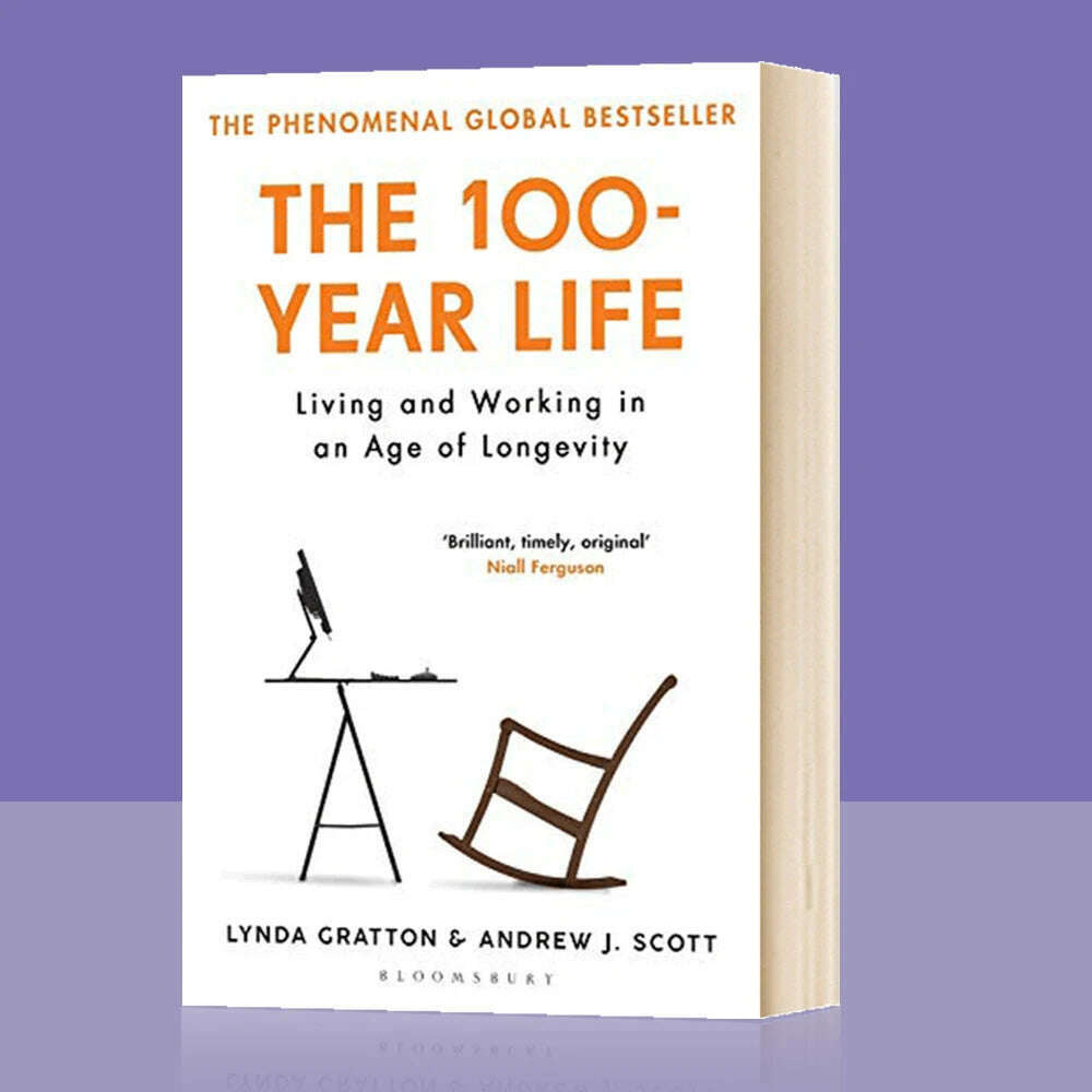 KIMLUD, The 100-Year Life Living and Working in An Age of Longevity Inspirational Fiction Paperback in English, KIMLUD Womens Clothes