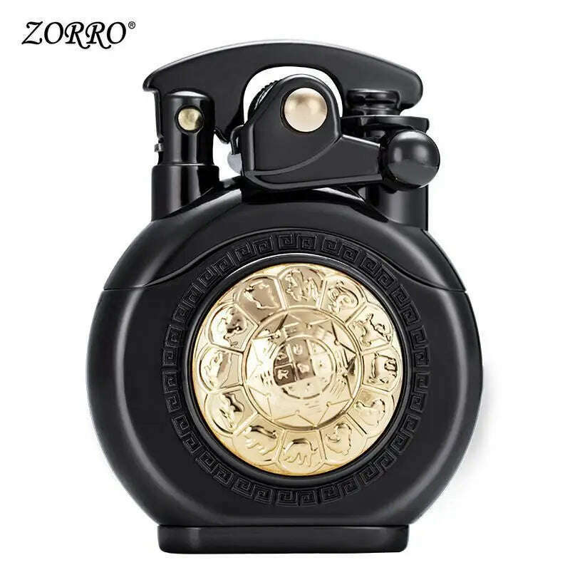 The New Zorro ARMOR Kerosene Lighter. The Turntable Rocker Arm Automatically Ignites. Gasoline Lighter - KIMLUD