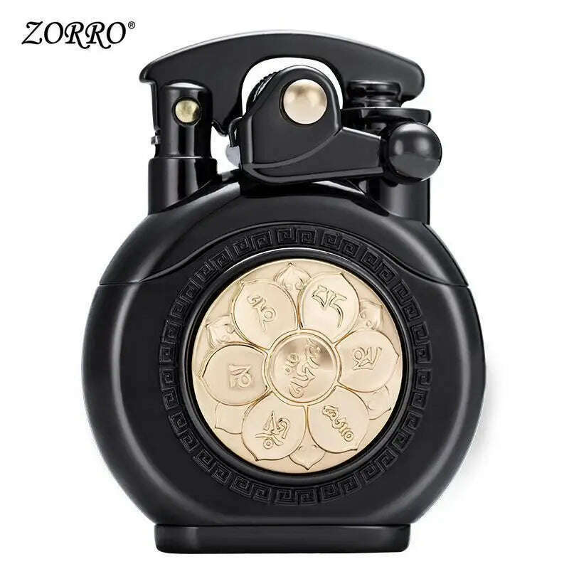 The New Zorro ARMOR Kerosene Lighter. The Turntable Rocker Arm Automatically Ignites. Gasoline Lighter - KIMLUD