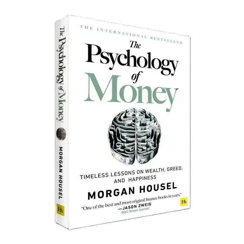 The Psychology of Money: Timeless Lessons on Wealth, Greed, and Happiness English Finance Books - KIMLUD