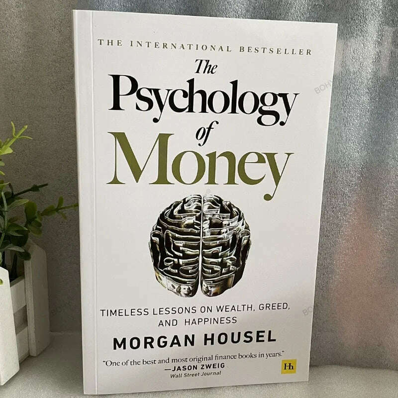 The Psychology of Money: Timeless Lessons on Wealth, Greed, and Happiness Finance Books for Adult - KIMLUD