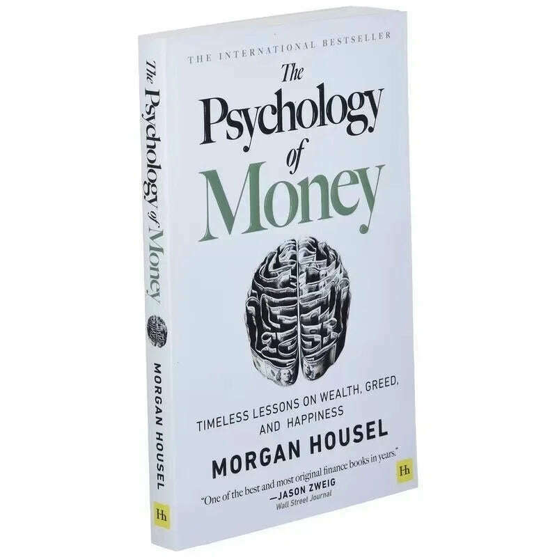 The Psychology of Money: Timeless Lessons on Wealth, Greed, and Happiness Finance Books for Adult - KIMLUD