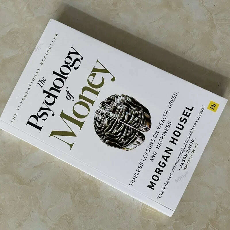 The Psychology of Money: Timeless Lessons on Wealth, Greed, and Happiness Finance Books for Adult - KIMLUD