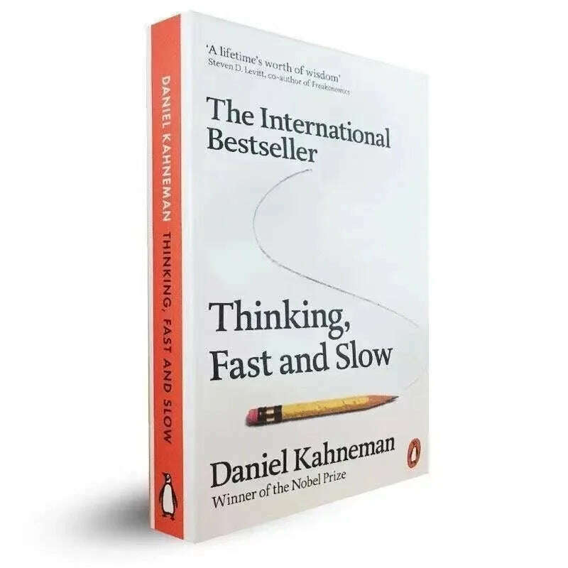 KIMLUD, Thinking Fast and Slow Economic Books In English Self Management Novels, KIMLUD Womens Clothes