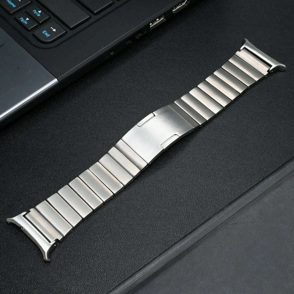 Titanium Strap for Samsung Galaxy Watch Ultra 47mm Band Quick fit Luxury Business Bracelet for GALAXY ULTRA7 47MM ultra Correa - KIMLUD