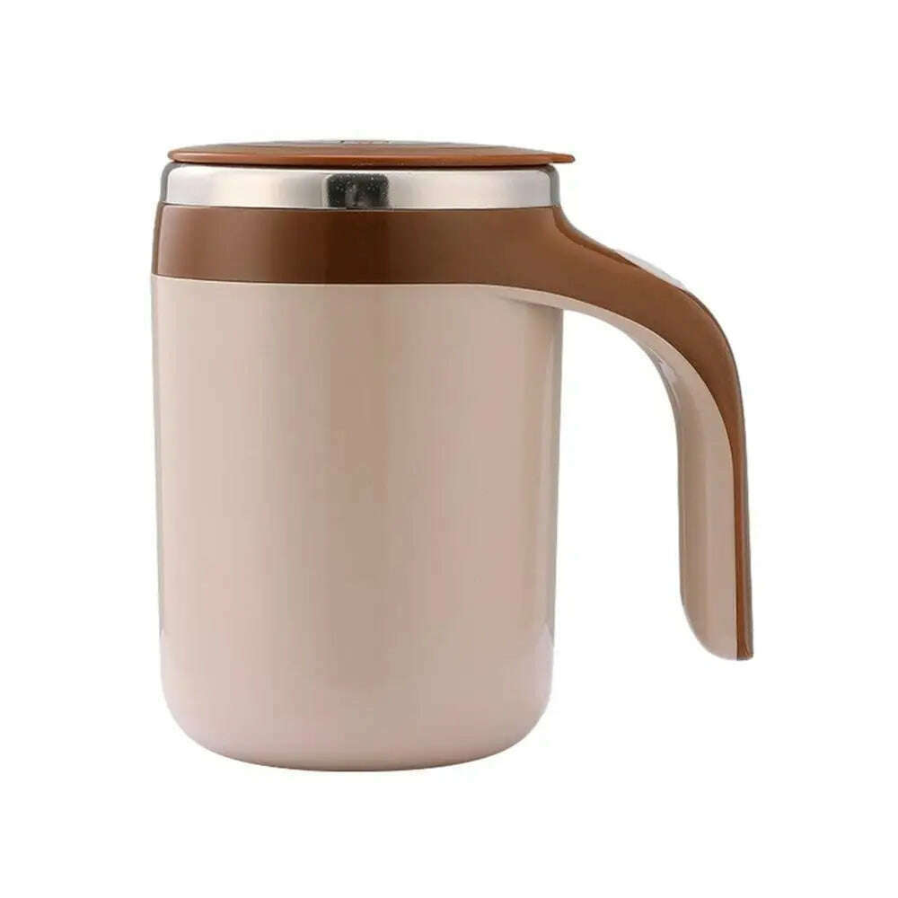 KIMLUD, Travel Stirring Mug 380ml Stirring Coffee Mug Waterproof Rotating Electric Mixing Cup For Brown Sugar Water, Coffee / CHINA / single, KIMLUD APPAREL - Womens Clothes