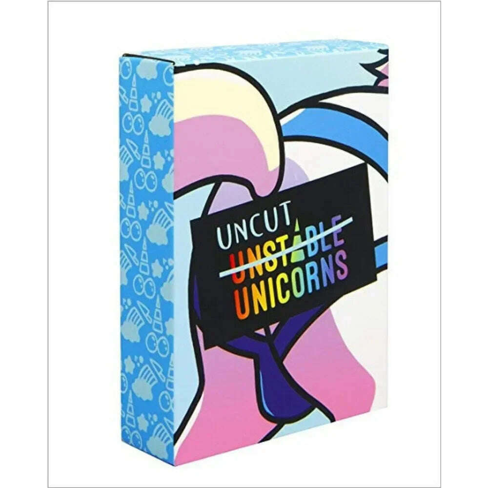 KIMLUD, Unicorns Board English Family Party Expansion Basic version Of Classic Board Games, Light Grey, KIMLUD APPAREL - Womens Clothes