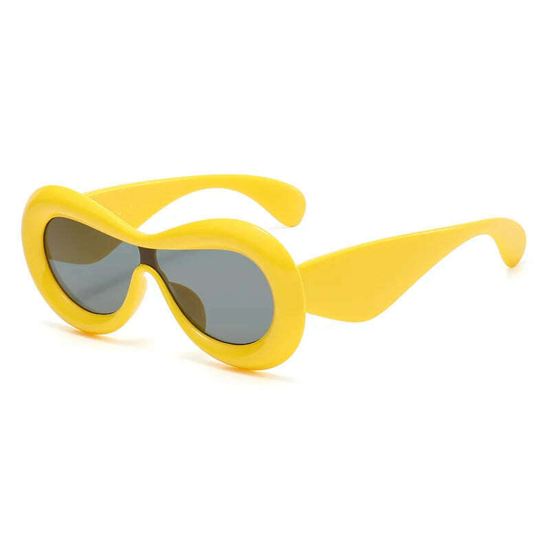 KIMLUD, Unique Candy Color Sexy Lip Y2k Sunglasses For Women New Luxury Brand Yellow Blue Gradient Sun Glasses Men Punk Hip Hop Shades, JH18162-C4, KIMLUD APPAREL - Womens Clothes