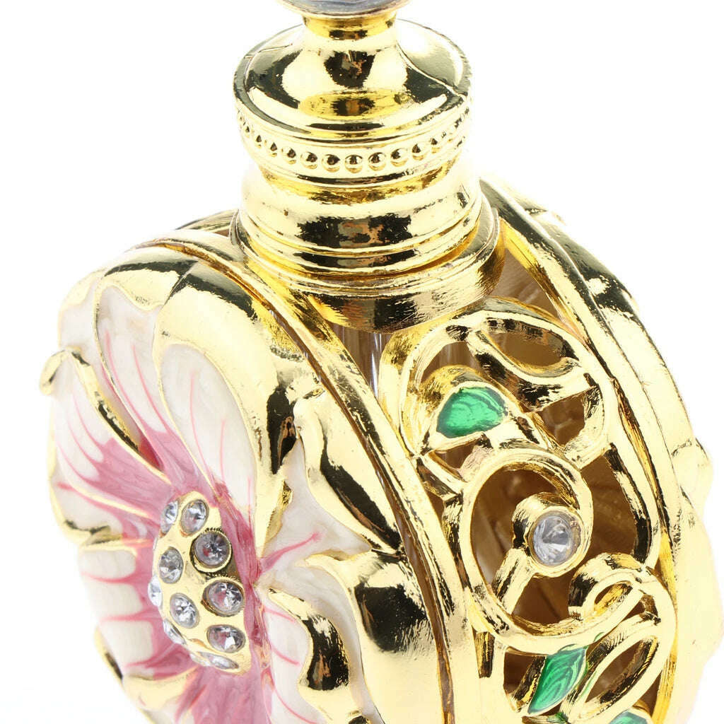 KIMLUD, Unique Retro Arabic Perfume Bottles Vintage Elegant Elegant Drop Container 12ML, KIMLUD Womens Clothes