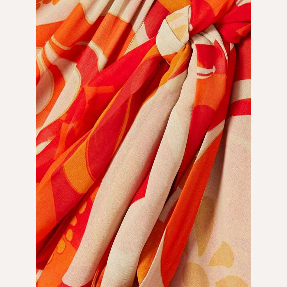 VGH Red Casual Loose Colorblock Patchwork Shirt For Women Stand Collar Long Sleeve Blouse Female Fashion Winter Style 2021 New - KIMLUD