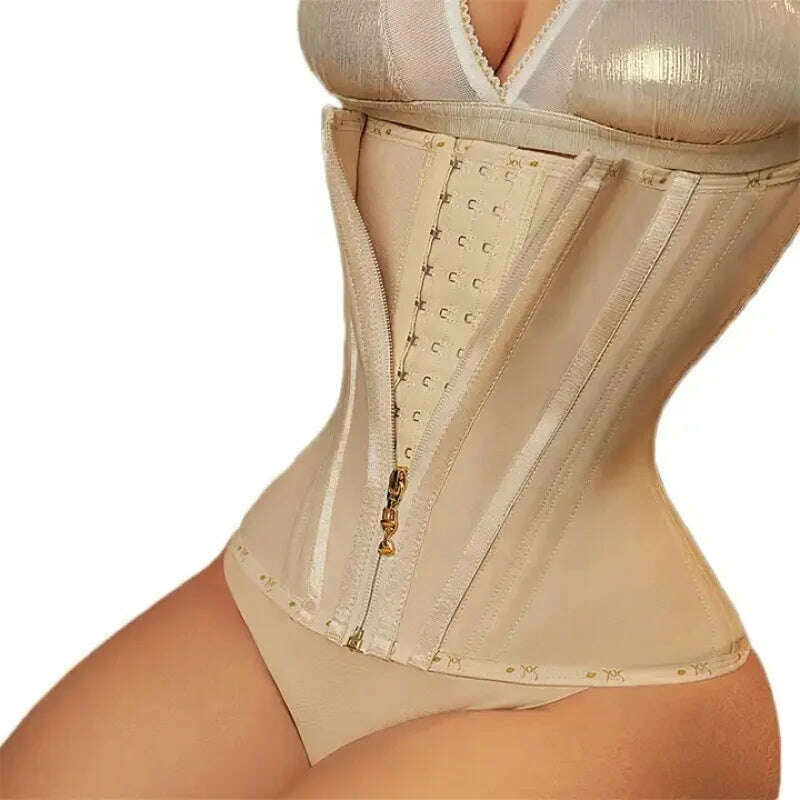 KIMLUD, Waist Trainer Girdle for Women Fajas Colombianas Compression Modeling Belt with Hourglass Sash Kim Kardashian Style, KIMLUD Womens Clothes