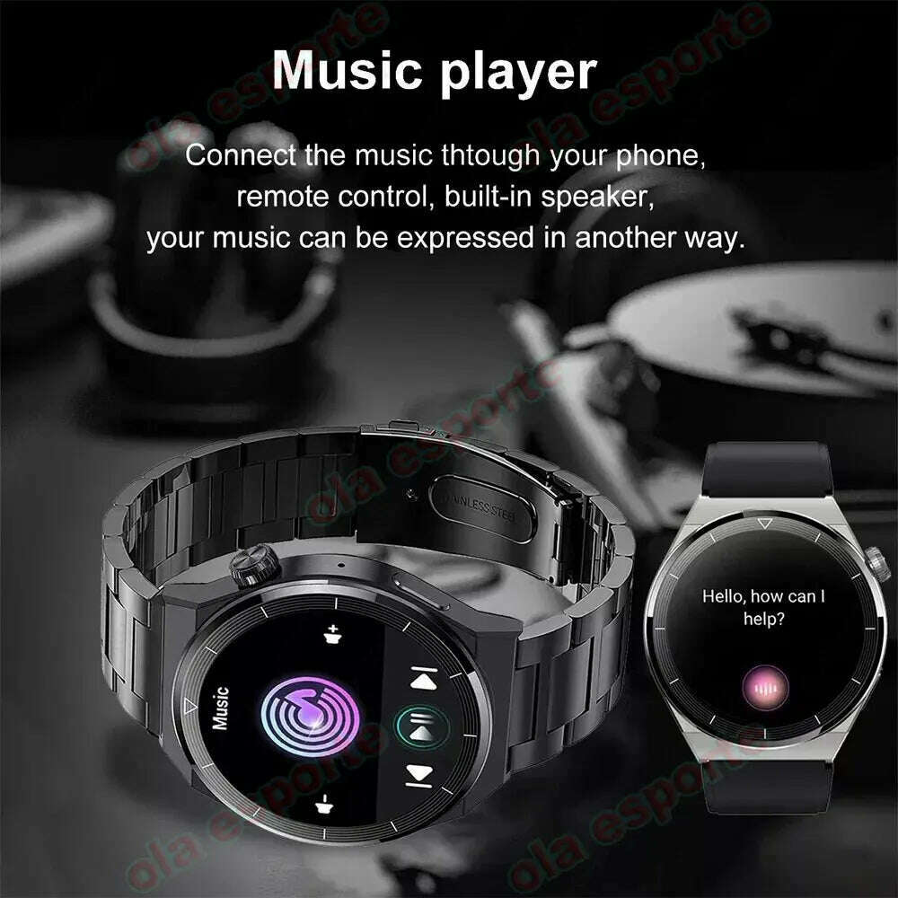 Watch 4 Pro Smart Watch for Men Women Gift 2024 New in Sport SmartWatch Ultimate Design Bluetooth Phone Call WristWatch GPS Band - KIMLUD