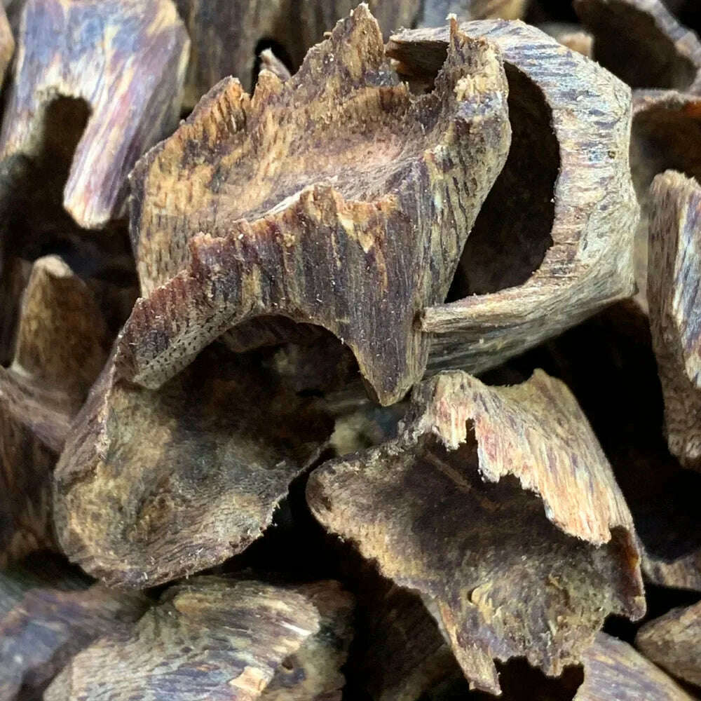 Wholesale Genuine Chinese Kynam Incense Wood Chips Yellow Oil Natural Qi Nan Fragrance Home Fresh Room Aroma - KIMLUD