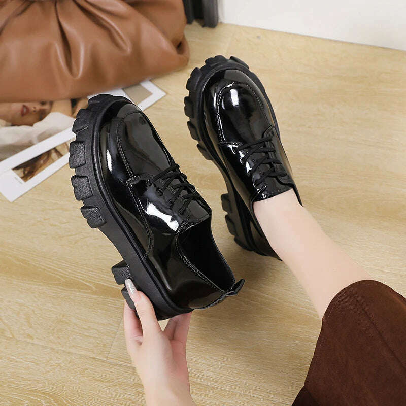 KIMLUD, Women&#39;s Shoes 2022 Pumps Platform with Heels Loafers Sneakers Moccasin Woman Mary Janes Dress Luxury Black Elegant Party Sandals, KIMLUD Womens Clothes