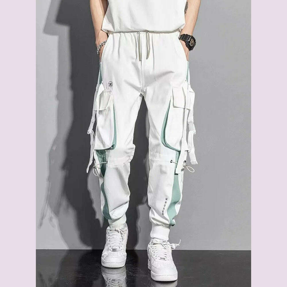 Work pants for men's summer new Korean style fashionable casual pants - KIMLUD