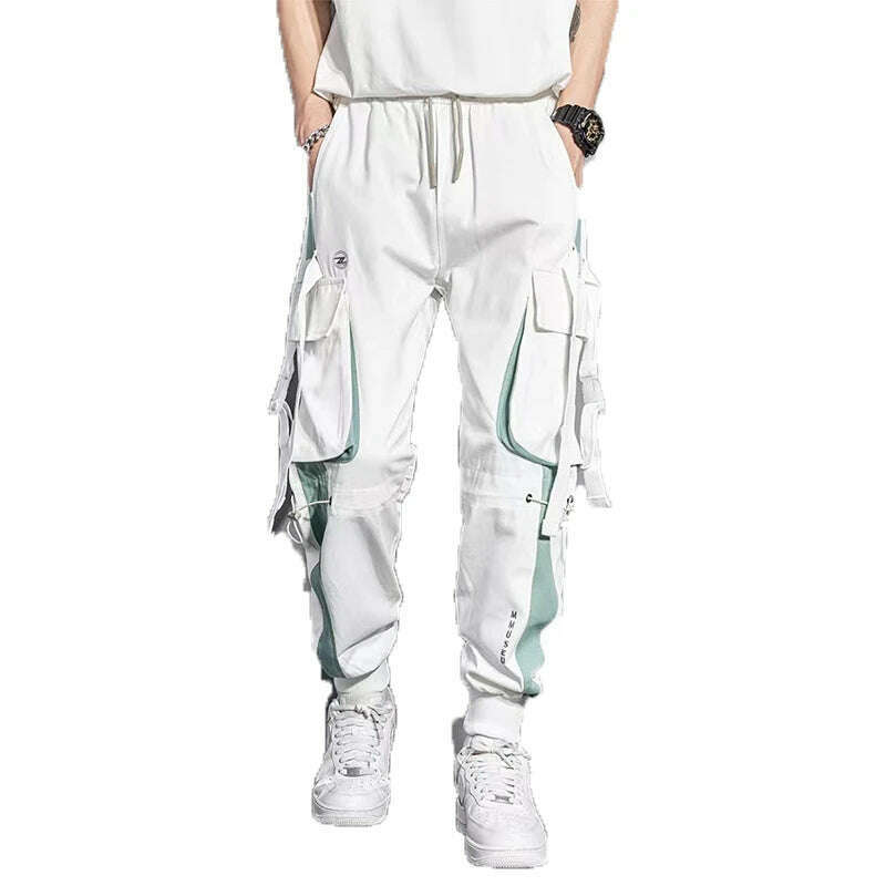 Work pants for men's summer new Korean style fashionable casual pants - KIMLUD