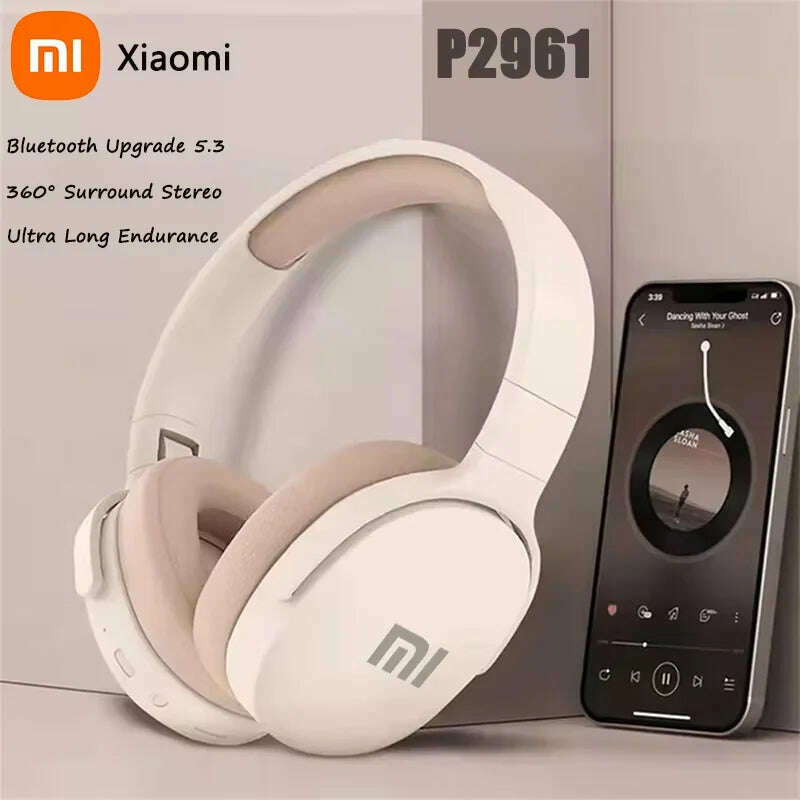 Xiaomi Headphones P2961 Wireless Bluetooth 5.3 Original Earphone Stereo HIFI Headset Game Earbuds With Mic For Samsung iPhone - KIMLUD