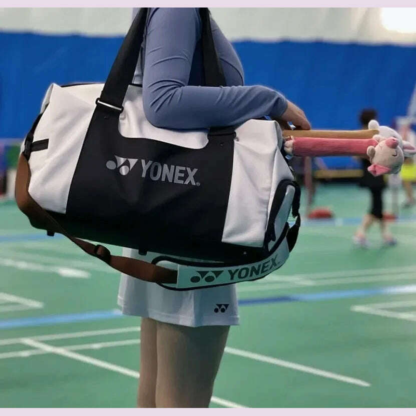 KIMLUD, Yonex High Quality Durable Badminton Racquet Shoulder Bag With Large Compartment To Hold All Sports Accessories Unisex, KIMLUD Womens Clothes