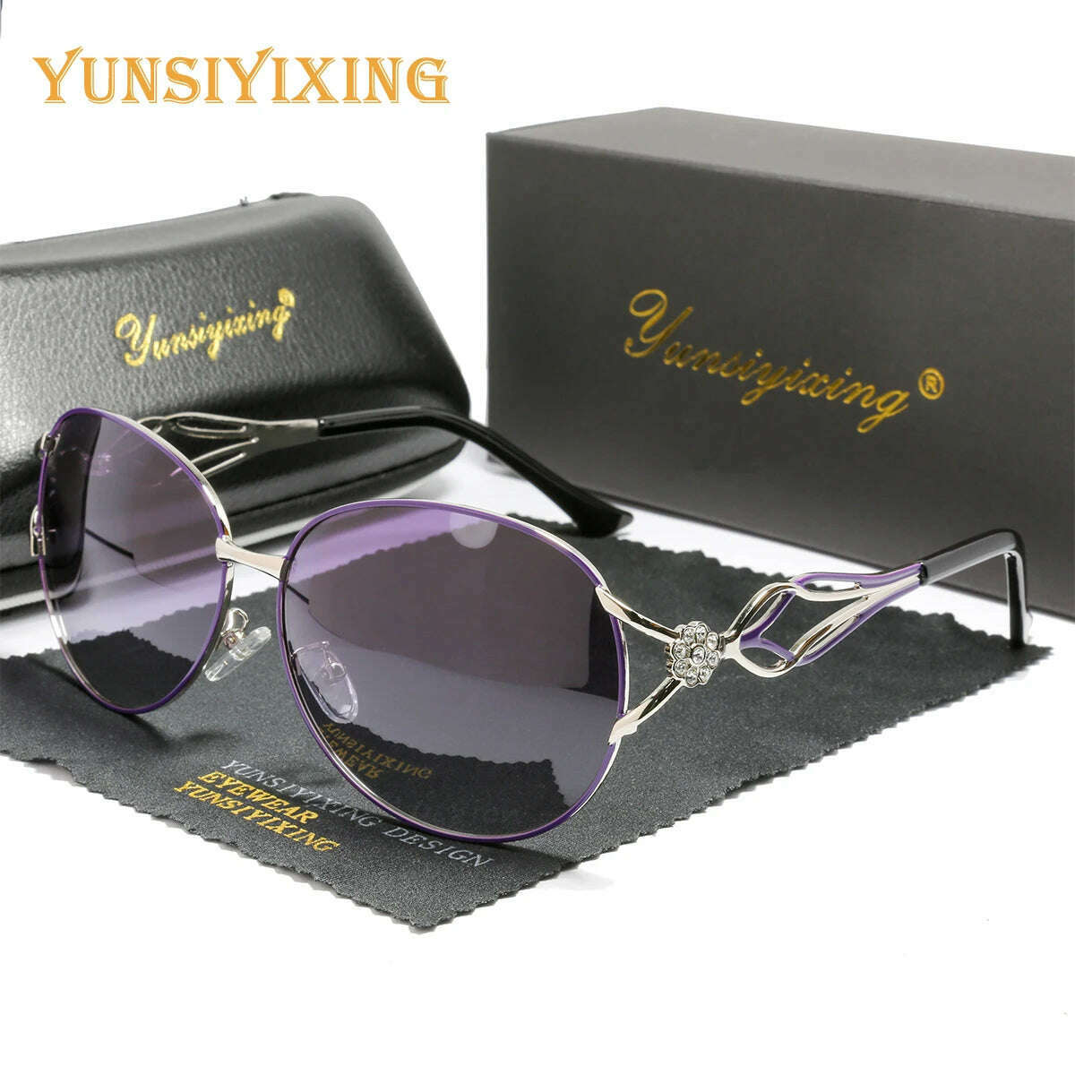 YSYX Polarized Sunglasses Women Brand Butterfly Sun Glasses Luxury UV400 Driving Woman Fashion Eyewear Lunettes De oleil 2023 - KIMLUD